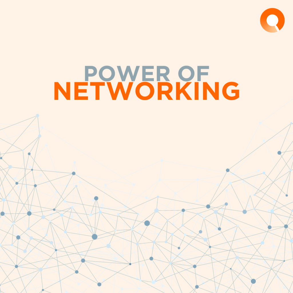 Power of Networking text